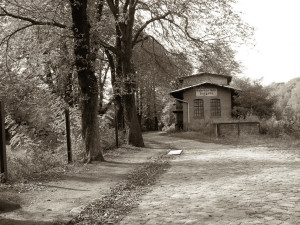 Alter Bahnhof, vor langer Zeit der Beginn vieler Reisen